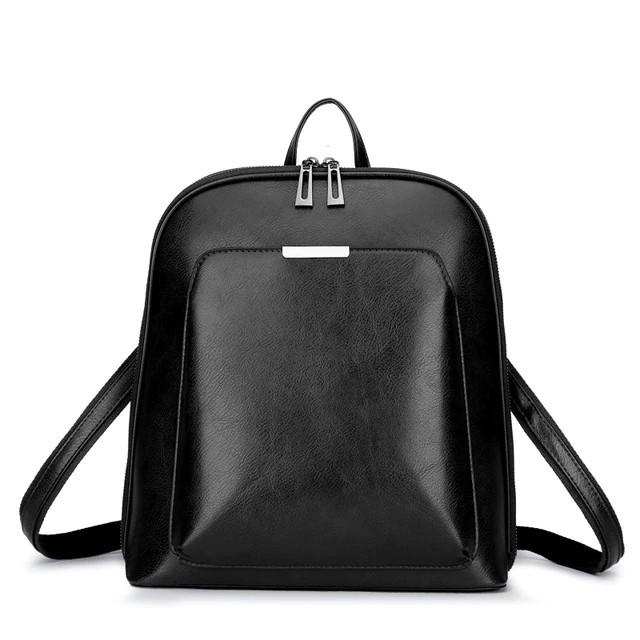 Mochila clásica con doble cremallera - Diseño elegante