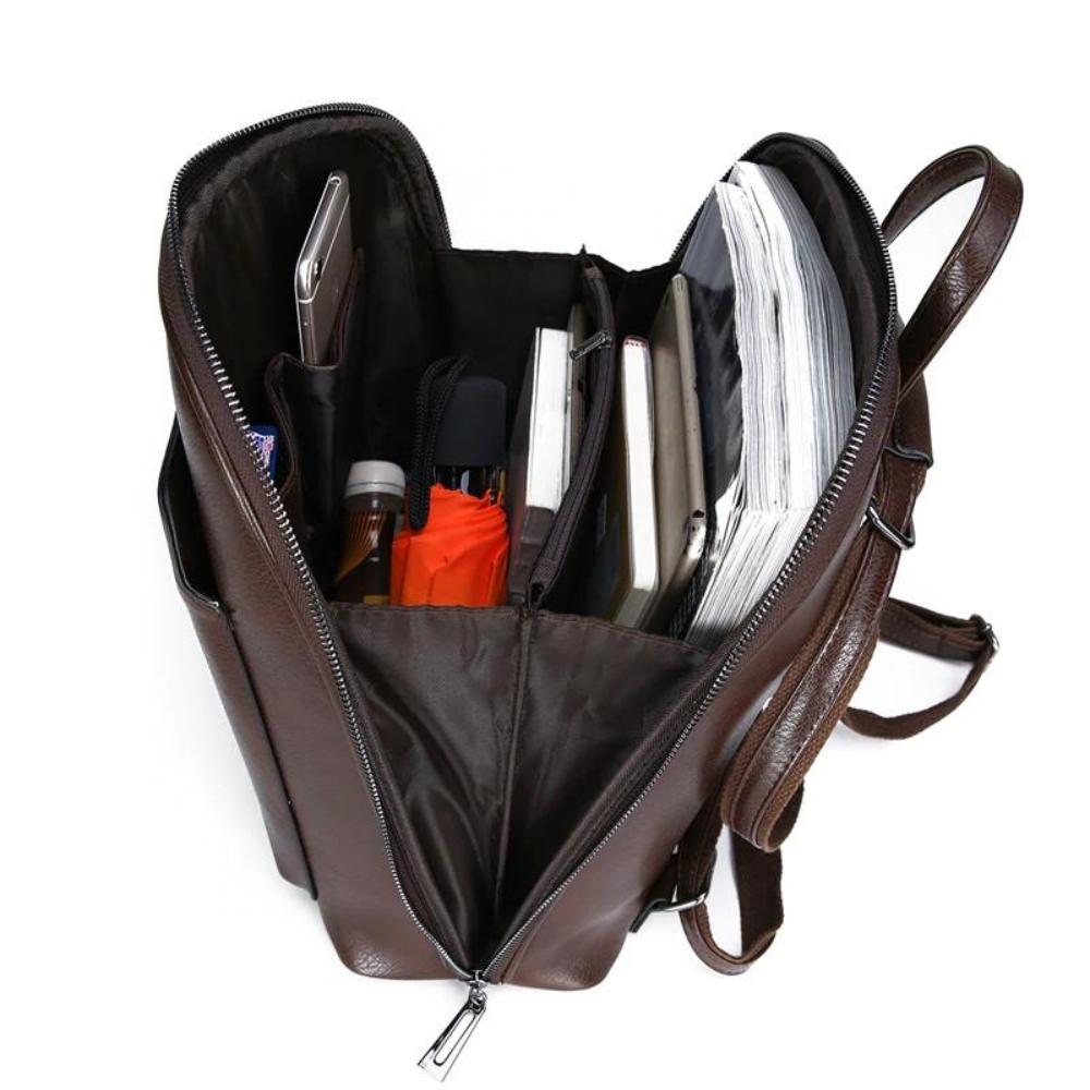 Mochila clásica con cierre doble - Diseño elegante
