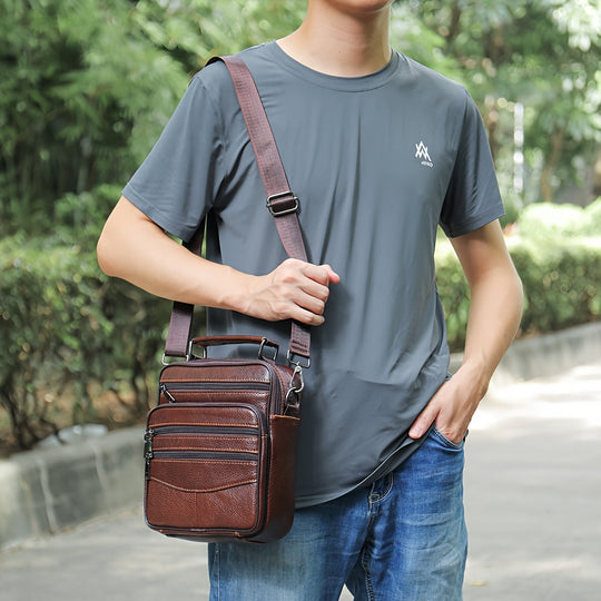 Bolso de Hombro Retro Klara de Cuero