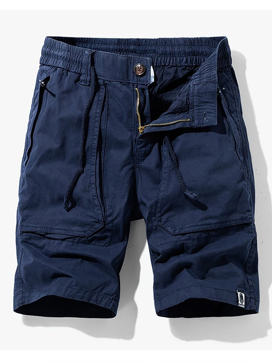 Stellan - pantalones cortos cargo elegantes y casuales