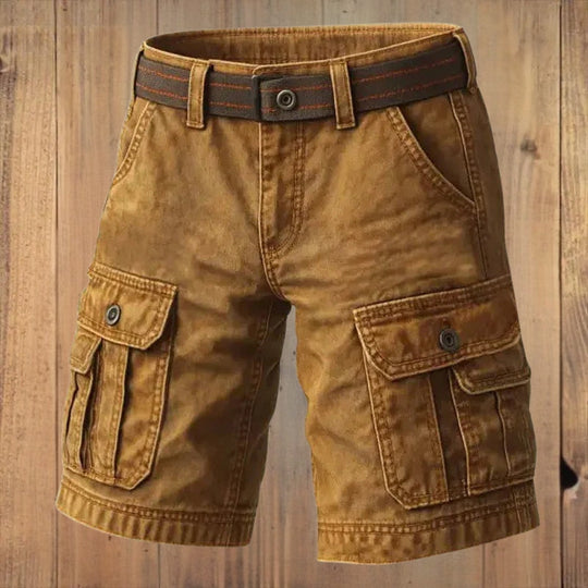 Kenji - pantalones cortos cargo casuales y elegantes