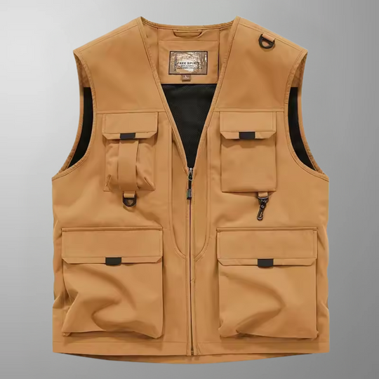 Kyler - Chaleco cargo informal y elegante