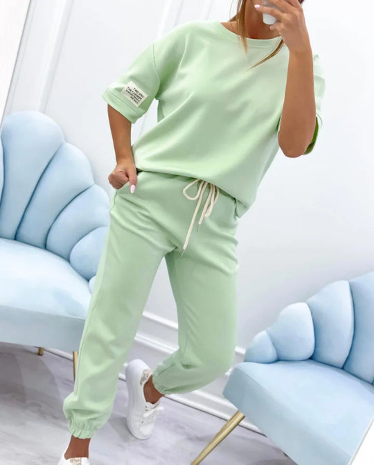 Elliora - Elegante conjunto informal de dos piezas