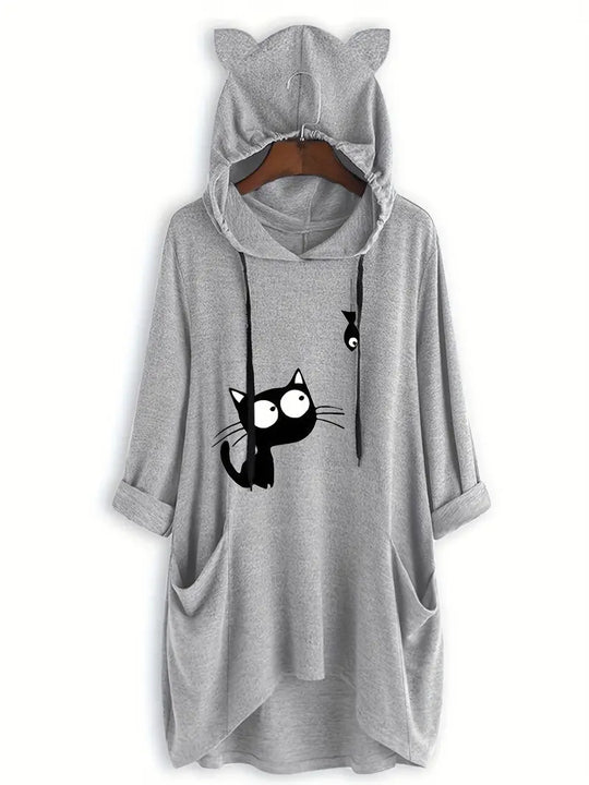 Elidi - Sudadera con capucha elegante y casual
