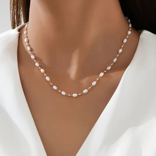 Audra - Collar de cuentas de perla