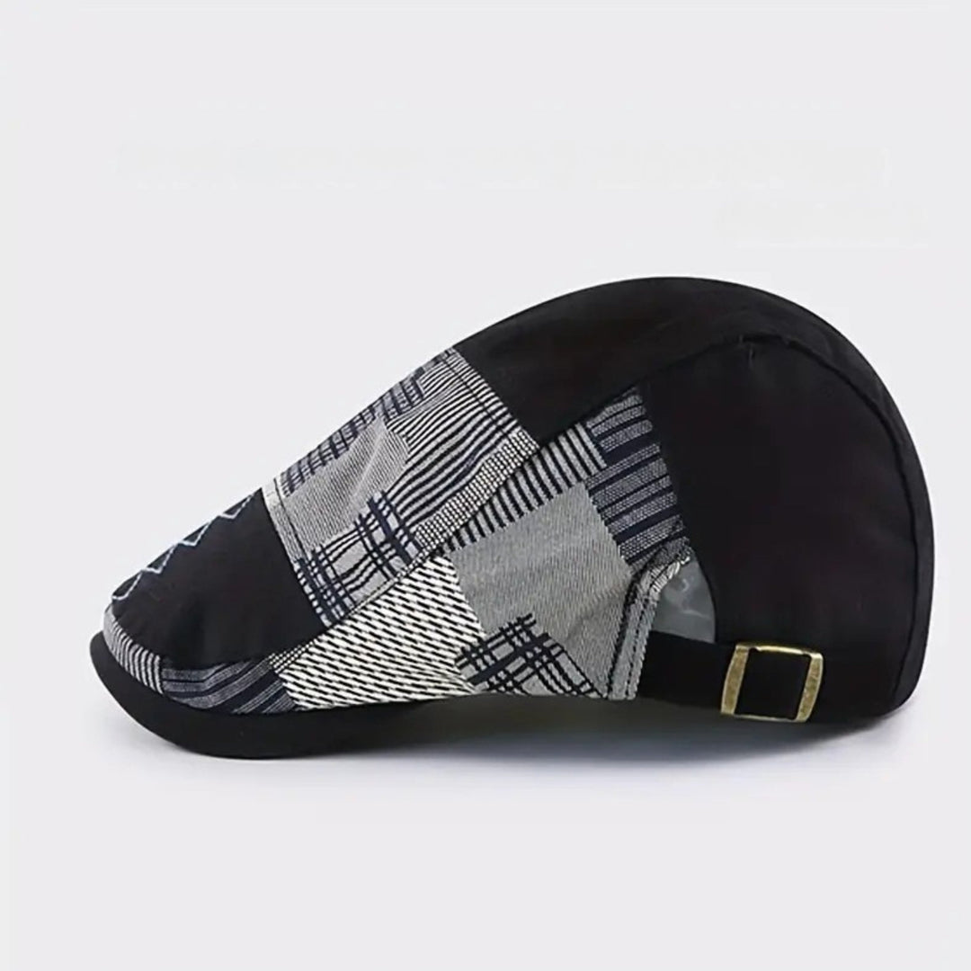 Kolton - gorra informal y elegante con diseño patchwork