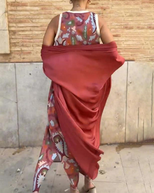Alyssa - Elegante conjunto informal de dos piezas