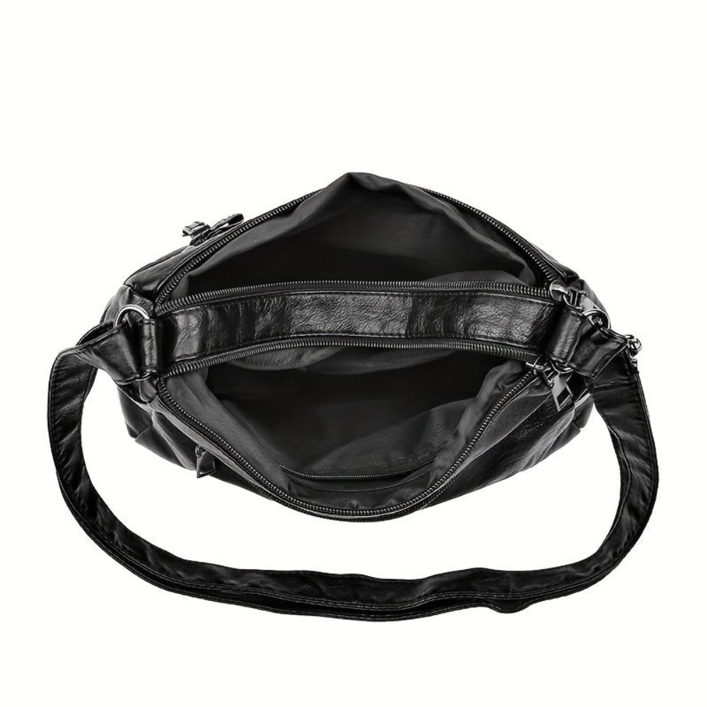 Bolso de hombro decorado con María nitaritega | Bolso de hombro a prueba de robos