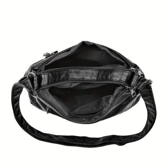 Bolso de hombro decorado con María nitaritega | Bolso de hombro a prueba de robos