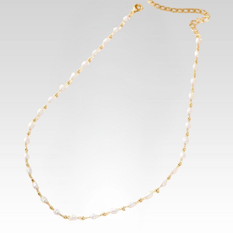 Audra - Collar de cuentas de perla