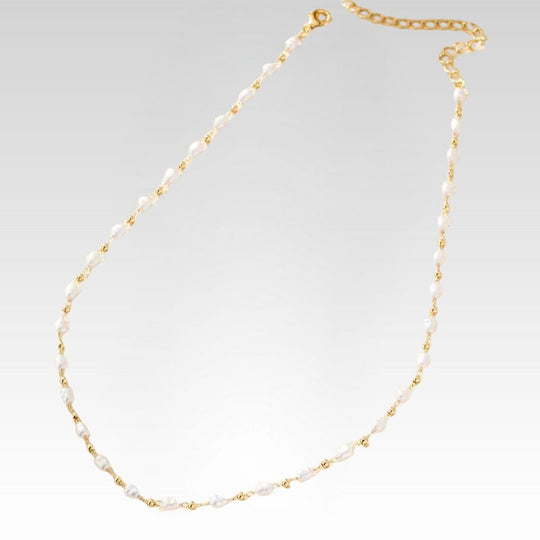 Audra - Collar de cuentas de perla