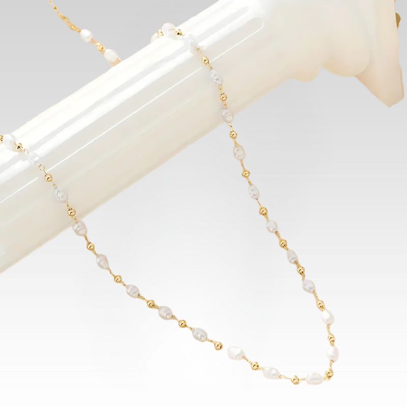 Audra - Collar de cuentas de perla