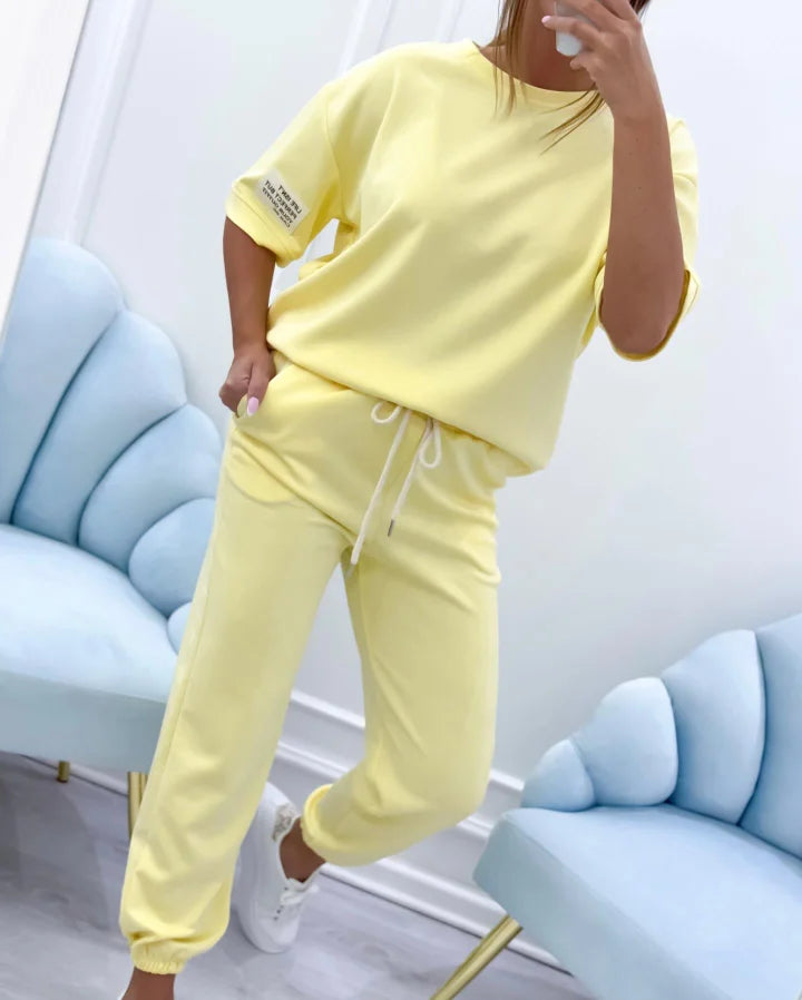 Elliora - Elegante conjunto informal de dos piezas
