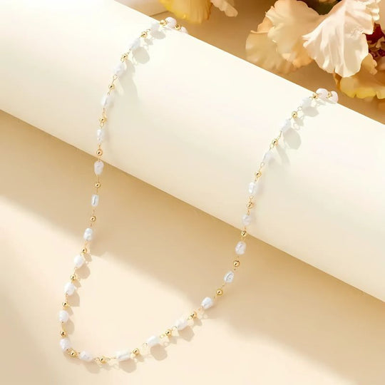 Audra - Collar de cuentas de perla