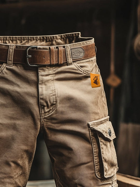 Ronan - pantalones cortos cargo elegantes y casuales