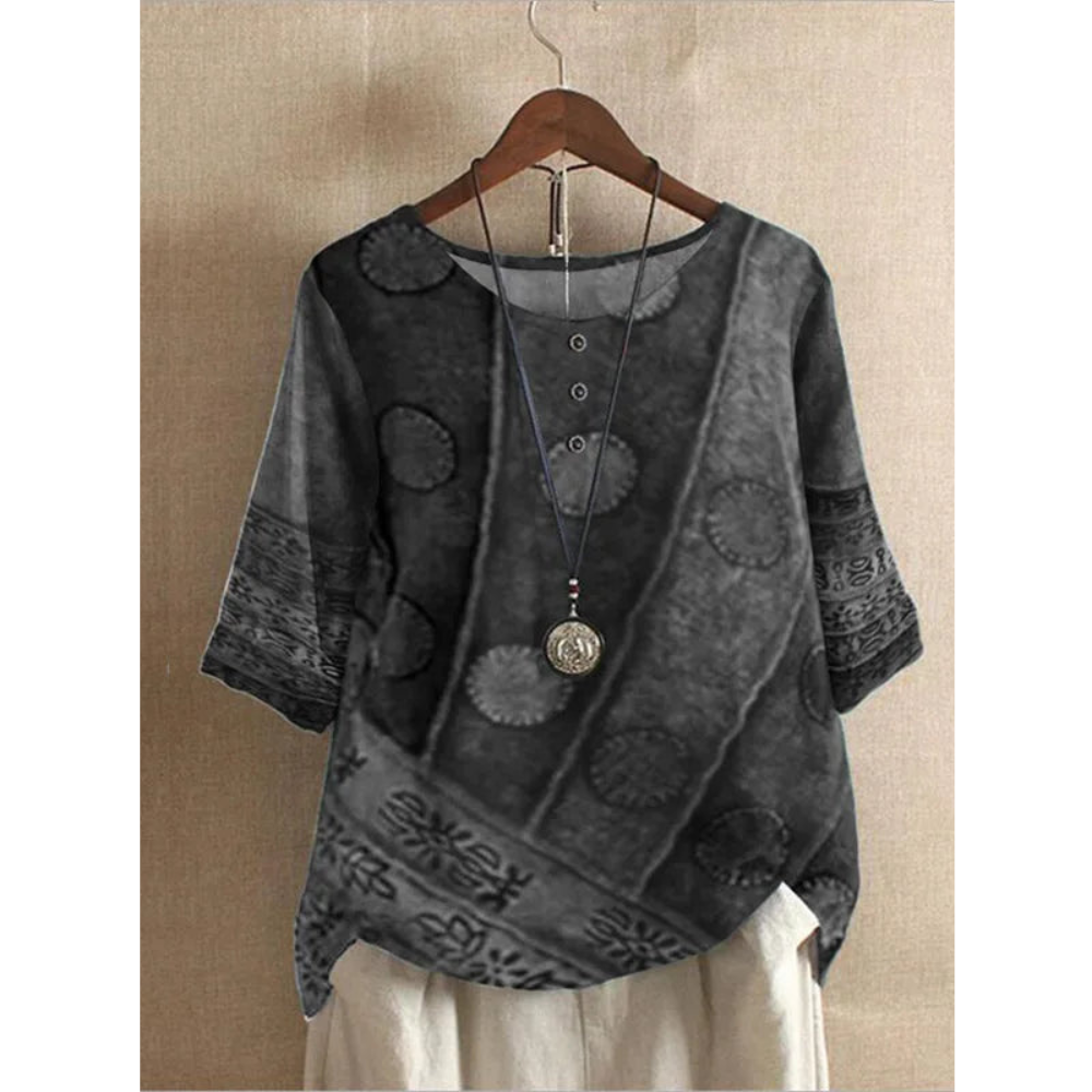Taelyn - Blusa bohemia elegante y casual