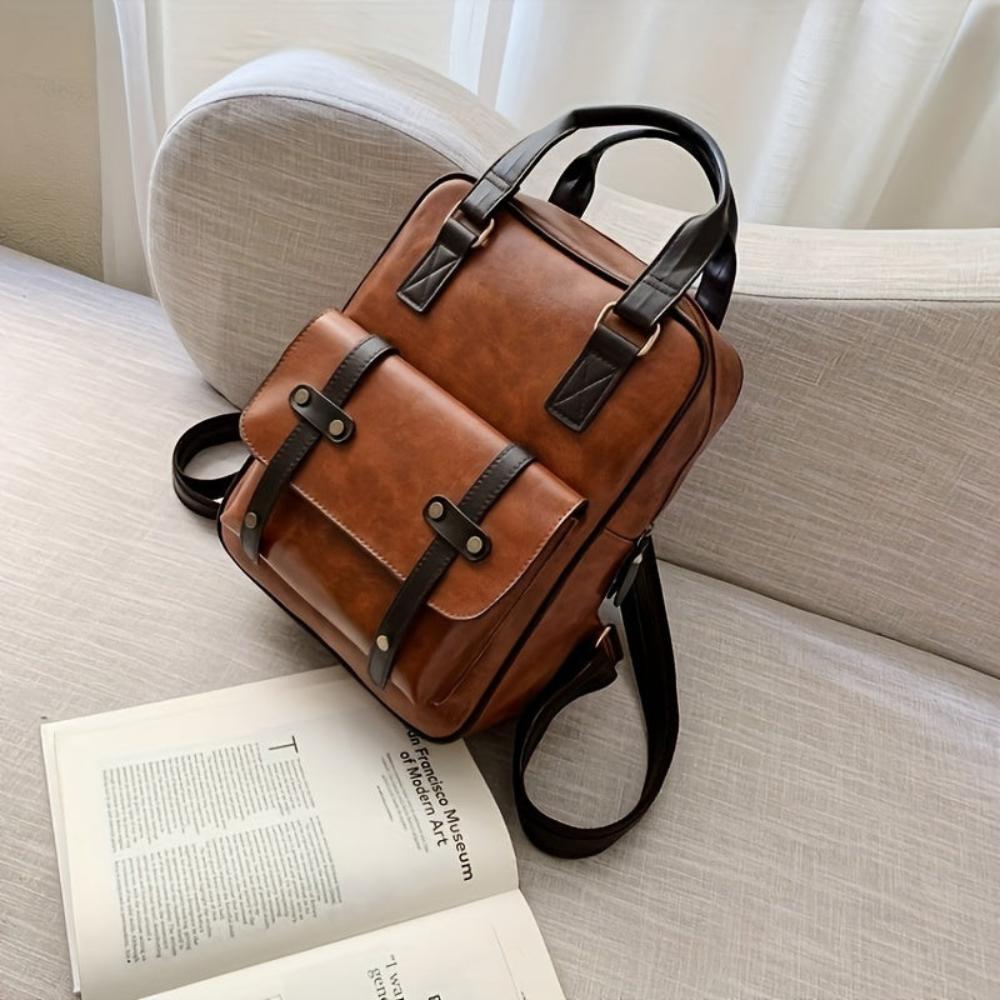 Bolso de hombro vintage natale estilo británico