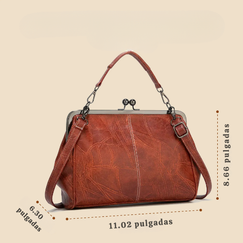 Anki Clásico Charm | Colgante de Cuero Vintage