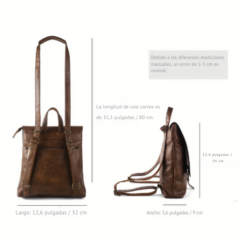 Mochila multifuncional retro Stina