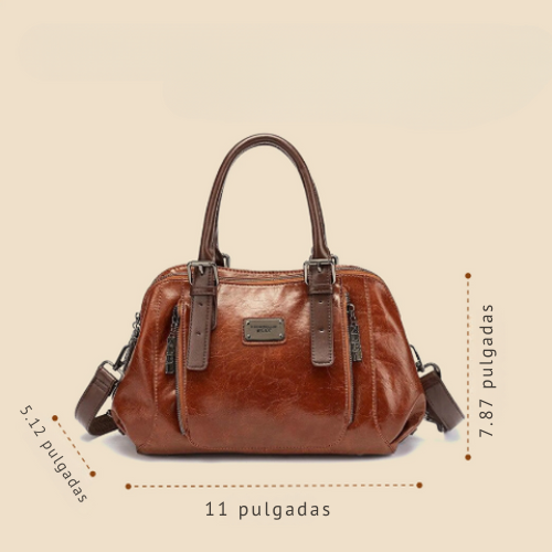 Agneta Luxe Statement | Cartera de piel sintética