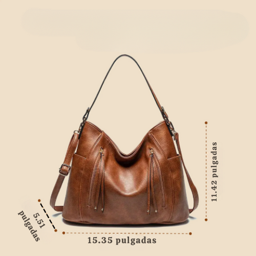 Blanche’s elegante | Capa de cuero elegante