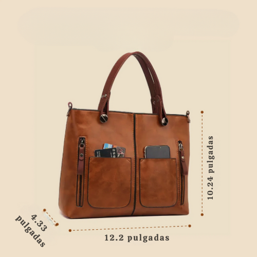 Elegante mochila antigua de Britta