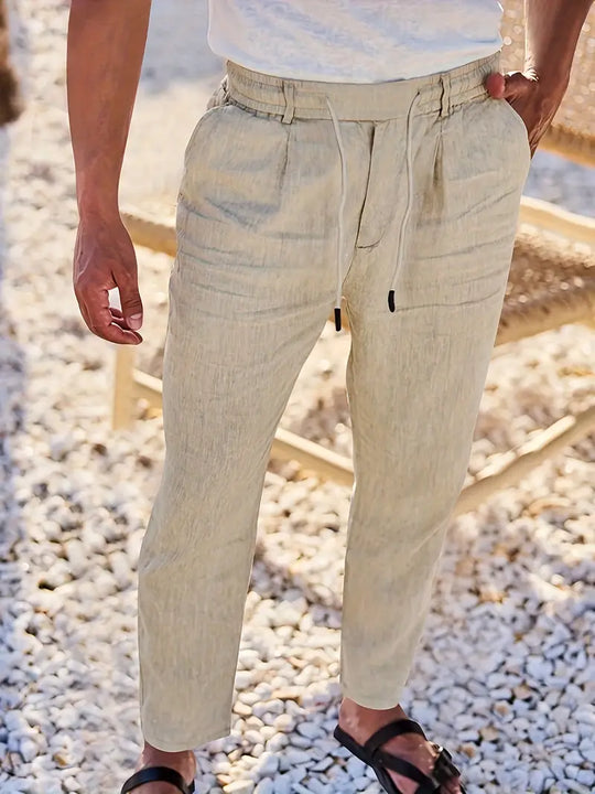 Daxon - Pantalones casuales elegantes