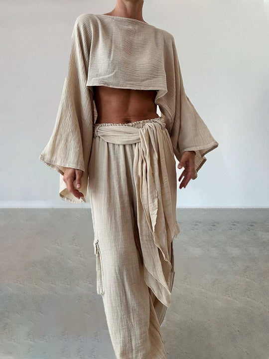 Galianna - Conjunto de dos piezas casual con estilo