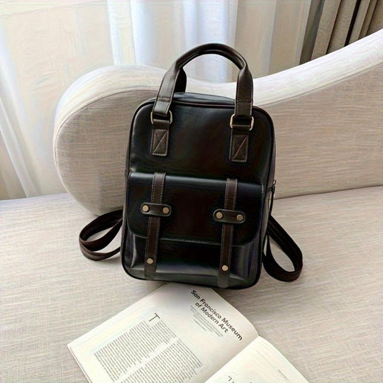 Bolso de hombro vintage natale estilo británico
