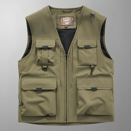 Kyler - Chaleco cargo informal y elegante