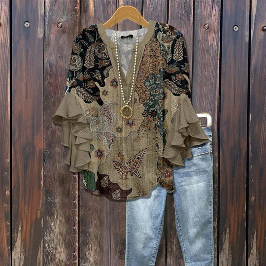 Taliah - Blusa elegante y casual