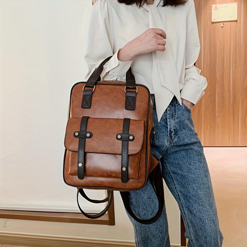 Bolso de hombro vintage natale estilo británico