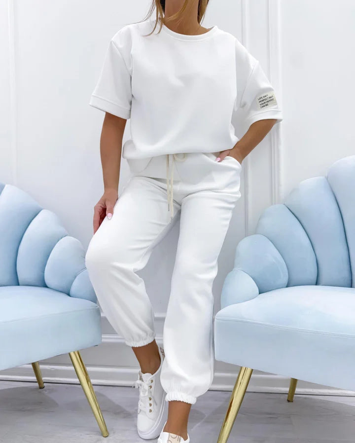 Elliora - Elegante conjunto informal de dos piezas