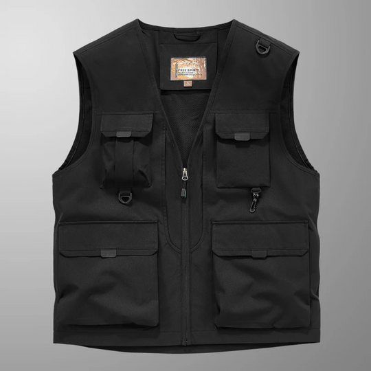 Kyler - Chaleco cargo informal y elegante