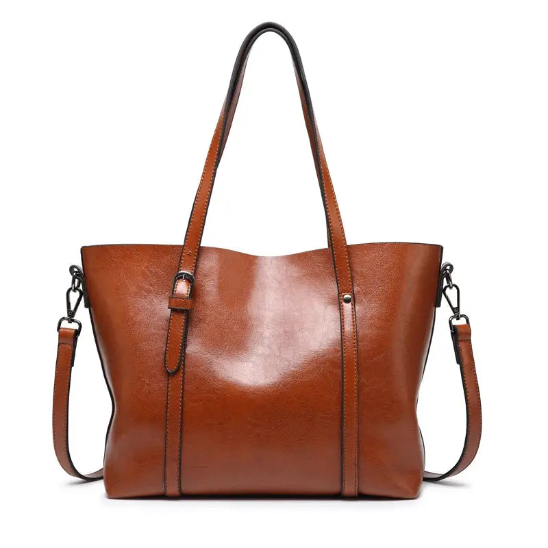 Bolso de hombro de lujo de imitación cuero de Anna