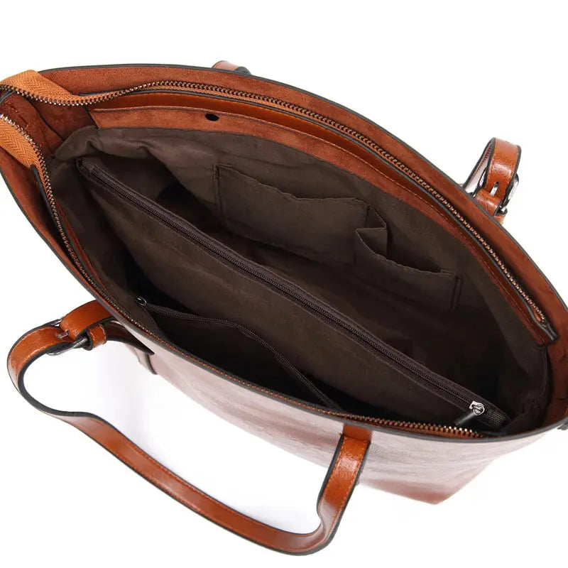 Bolso de hombro de lujo de imitación cuero de Anna