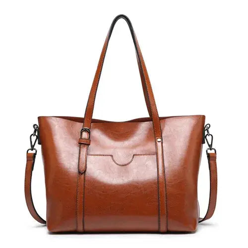 Bolso de hombro de lujo de imitación cuero de Anna