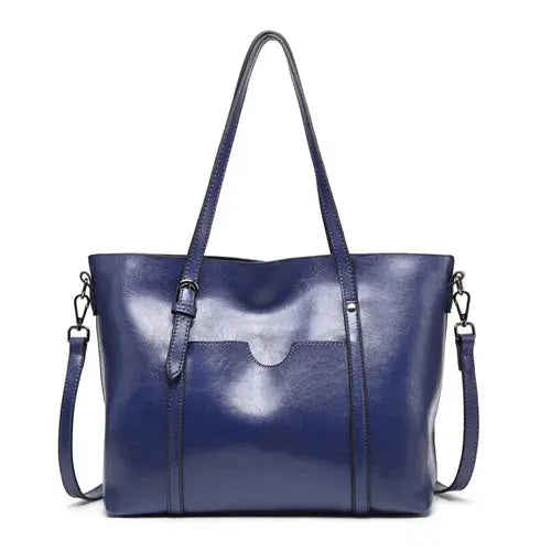 Bolso de hombro de lujo de imitación cuero de Anna