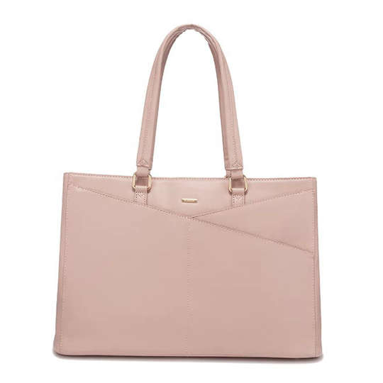 Carcasa elegante de cuero morado para portátil
