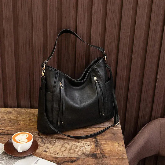 Blanche’s elegante | Capa de cuero elegante