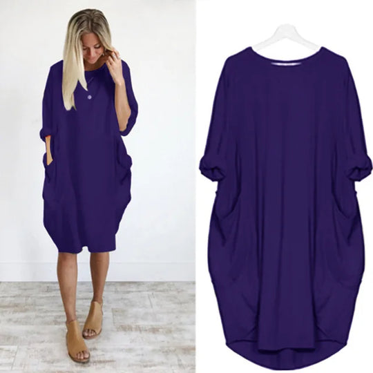 Bianca - vestido cómodo y holgado