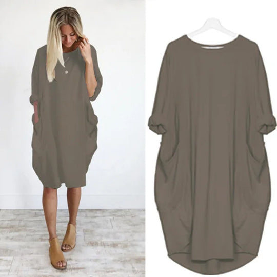 Bianca - vestido cómodo y holgado