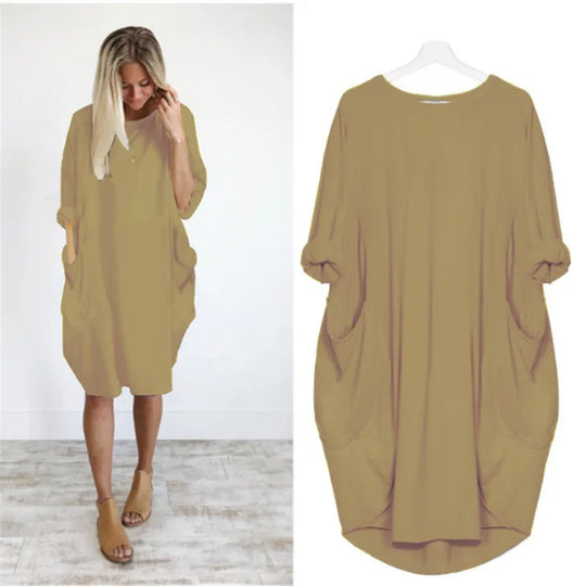 Bianca - vestido cómodo y holgado