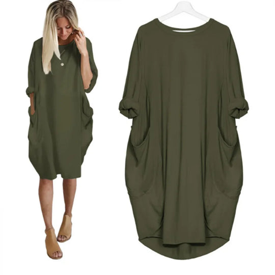 Bianca - vestido cómodo y holgado