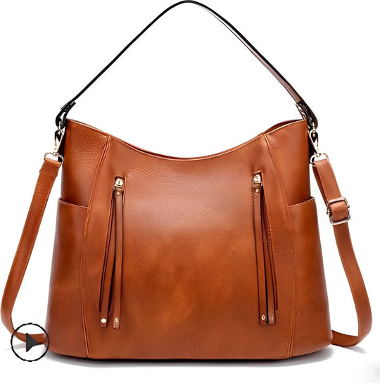 Dagny tiempo definitivo elegancia | Bolso de cuero vintage