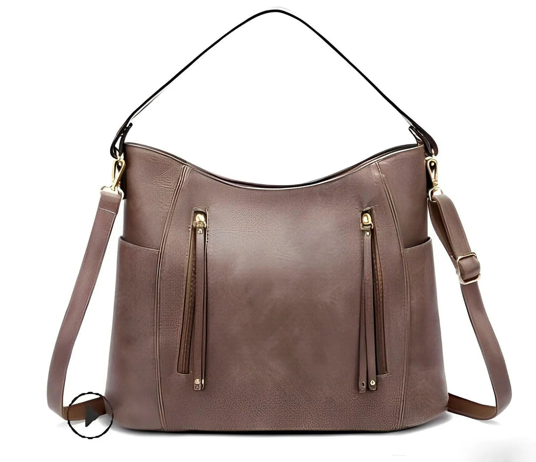 Dagny tiempo definitivo elegancia | Bolso de cuero vintage