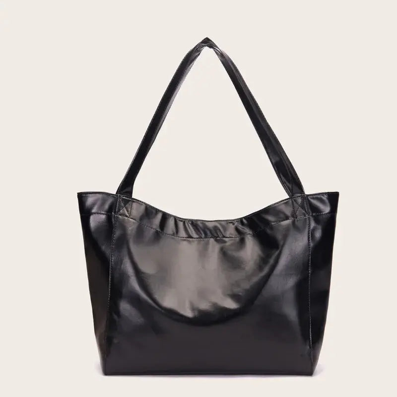 Elegante Bolso de Hombro en Cuero Suave