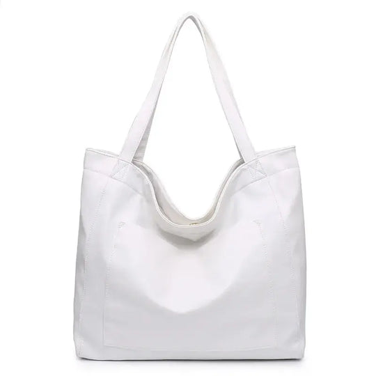 Elegante Bolso de Hombro en Cuero Suave