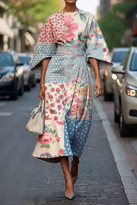 Donatella - Vestido floral elegante