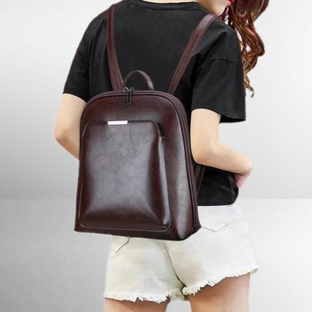 Mochila clásica con cierre doble - Diseño elegante